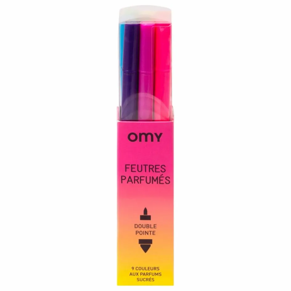 Omy Loisirs Créatifs*9 Feutres parfumés