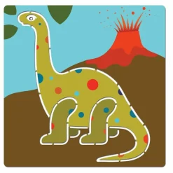 Djeco Loisirs Créatifs*5 pochoirs dinosaures