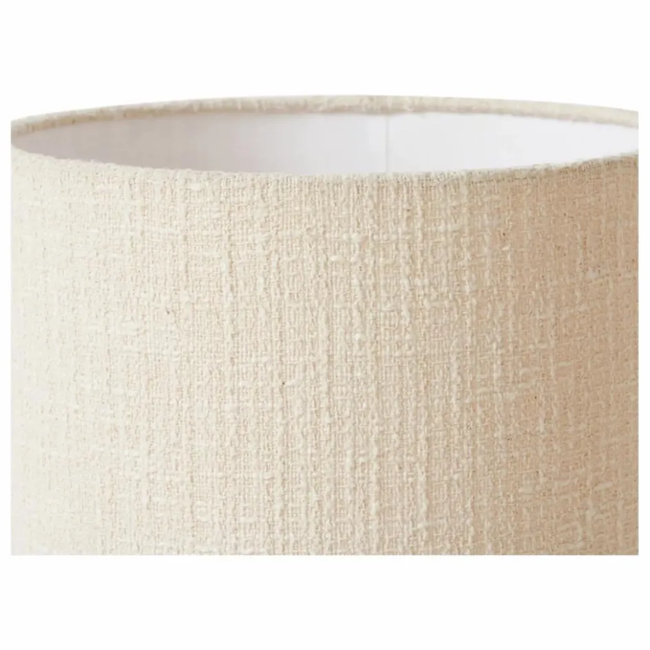 New HKliving Abat jour en tissu bouclé | Crème