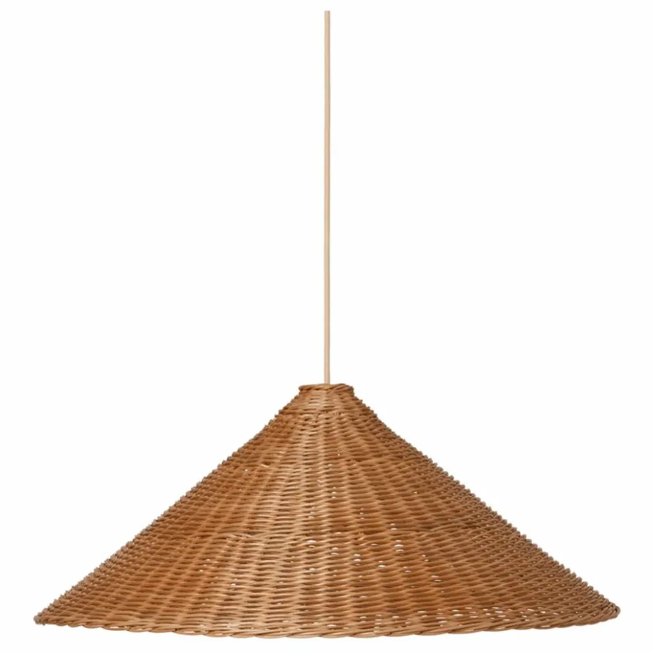 Hot Ferm Living Abat-jour Dou en rotin Naturel
