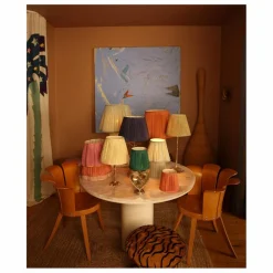 Doing Goods Abat-jour en coton imprimé Diya || Luminaires