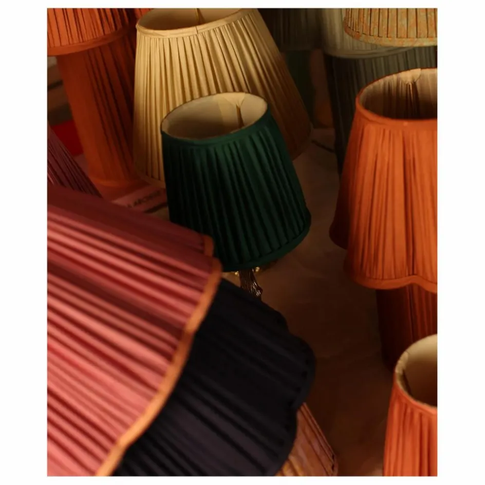 Clearance Doing Goods Abat-jour en soie Diya | Rose fuschia
