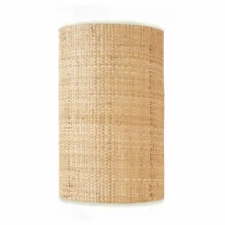 Discount Maison Sarah Lavoine Abat-jour Sperone en raphia | Blanc