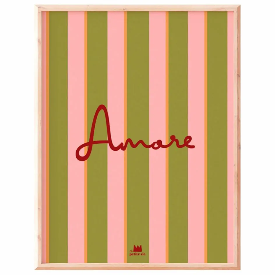 Ma petite vie Affiche Amore|Enfant Décoration Murale|Cadeau De Naissance