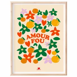 Enfant Ma petite vie Décoration Murale|Déco Murale Enfant*Affiche Amour Fou