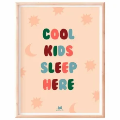Ma petite vie Affiche Cool Kids|Enfant Décoration Murale|Déco Murale Enfant