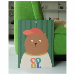 Enfant Ma petite vie Décoration Murale|Déco Murale Enfant*Affiche Cool ours