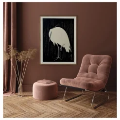 Online Affiche Crane on Black Déco Murale, Papier Peint
