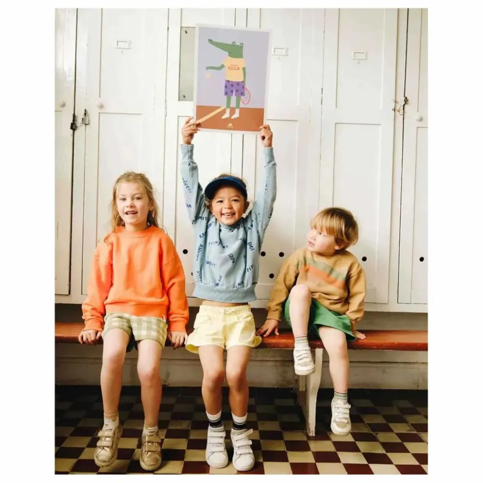 Ma petite vie Affiche Crocodile Tennis ||Enfant Déco Murale Enfant