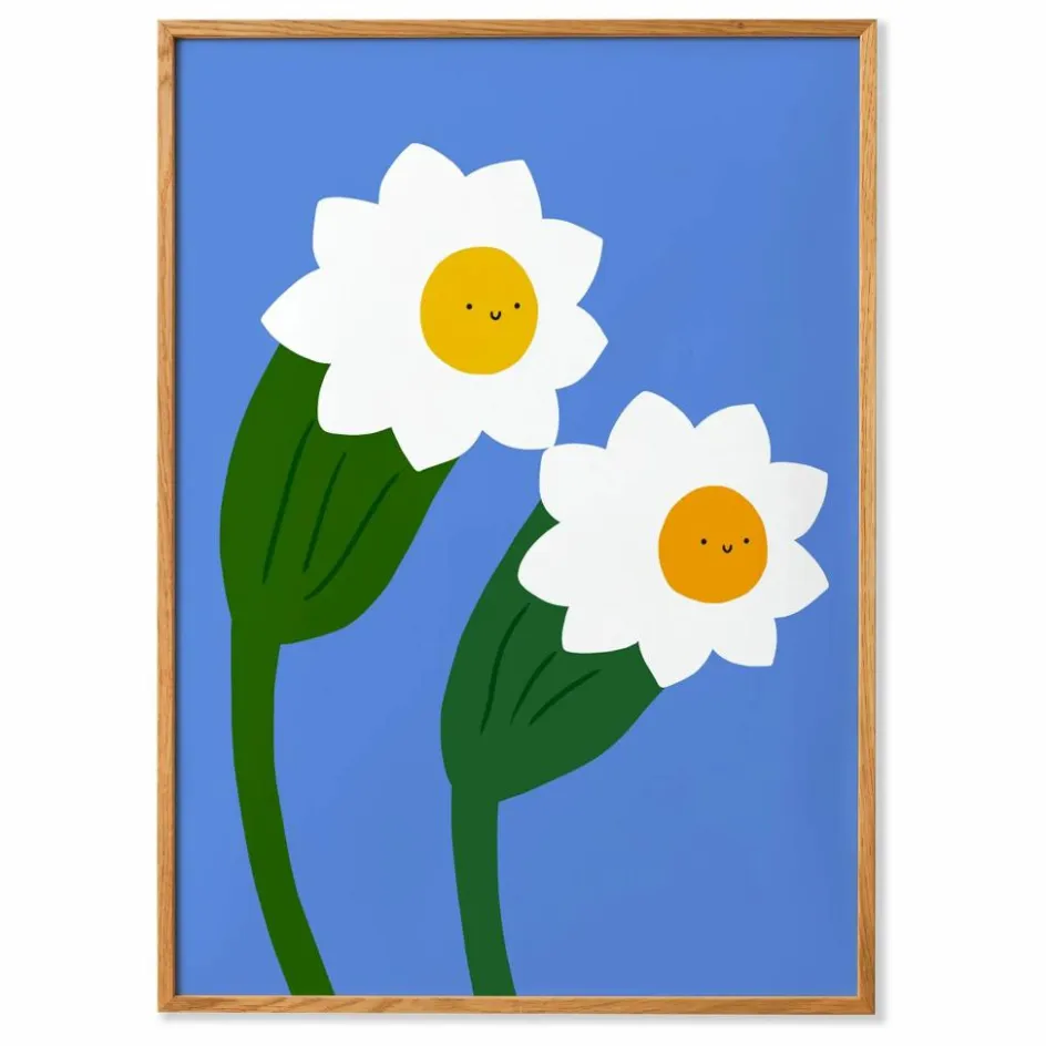 Hot Affiche Hi Flower 03 Enfant Décoration Murale|Déco Murale Enfant