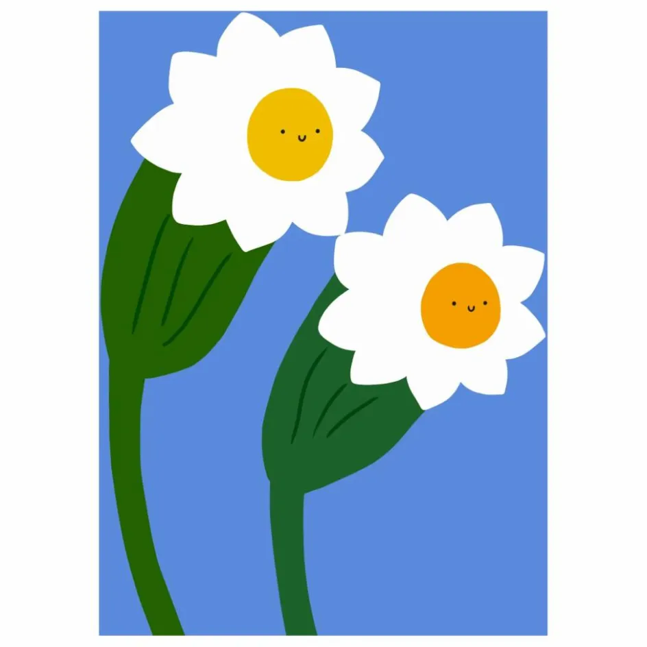 Hot Affiche Hi Flower 03 Enfant Décoration Murale|Déco Murale Enfant