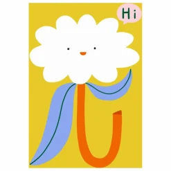 Clearance Affiche Hi Flower 01 Enfant Déco Murale Enfant