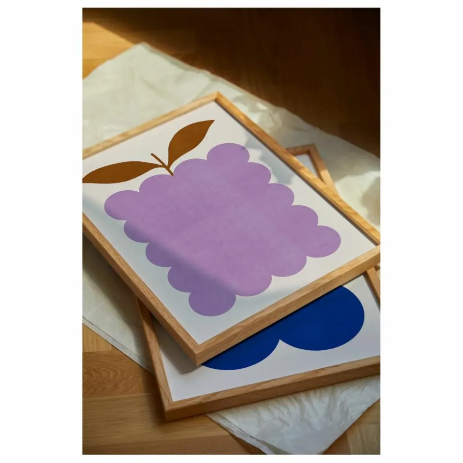 Paper Collective Déco Murale, Papier Peint*Affiche Lilac Berry par Juliette Van Rhyn
