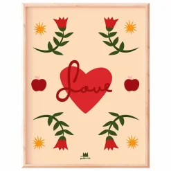 Ma petite vie Affiche Love|Enfant Décoration Murale|Déco Murale Enfant