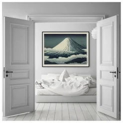 Sale The Dybdahl Co. Affiche Mount Fuji Multicolore