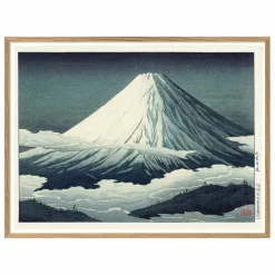 Sale The Dybdahl Co. Affiche Mount Fuji Multicolore