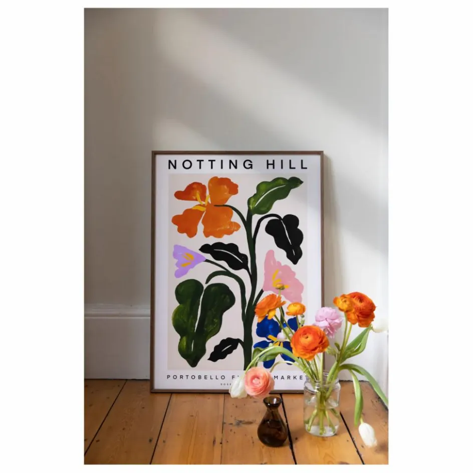 Rose England Déco Murale, Papier Peint*Affiche Notting Hill