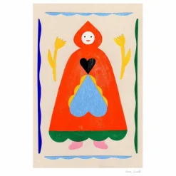 Mado Affiche Personnage Cape|Enfant Décoration Murale|Déco Murale Enfant