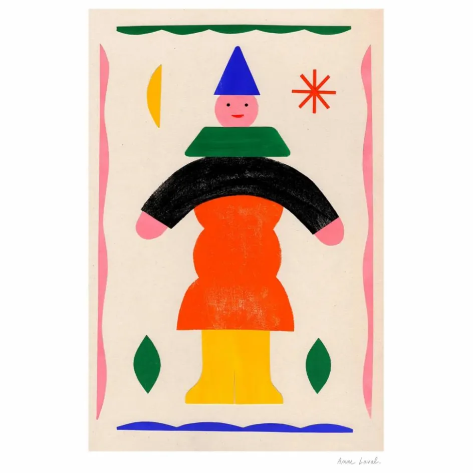 Enfant Mado Décoration Murale|Déco Murale Enfant*Affiche Personnage Pantin