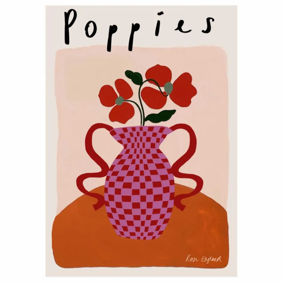 Hot Affiche Poppies | Déco Murale, Papier Peint