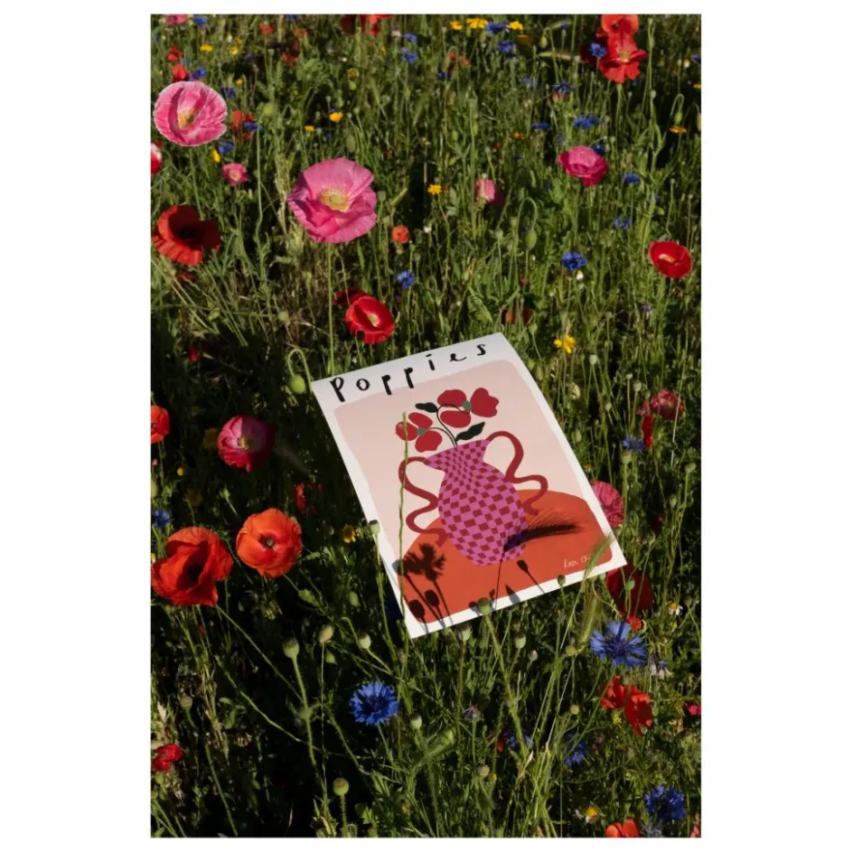 Hot Affiche Poppies | Déco Murale, Papier Peint