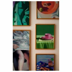 Paper Collective Affiche Shrimp and Stripes par Misfitting Things || Déco Murale, Papier Peint