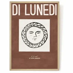 Hôtel Magique Affiche Tabacchi Firenze, Di Lunedi|Enfant Décoration Murale|Déco Murale Enfant