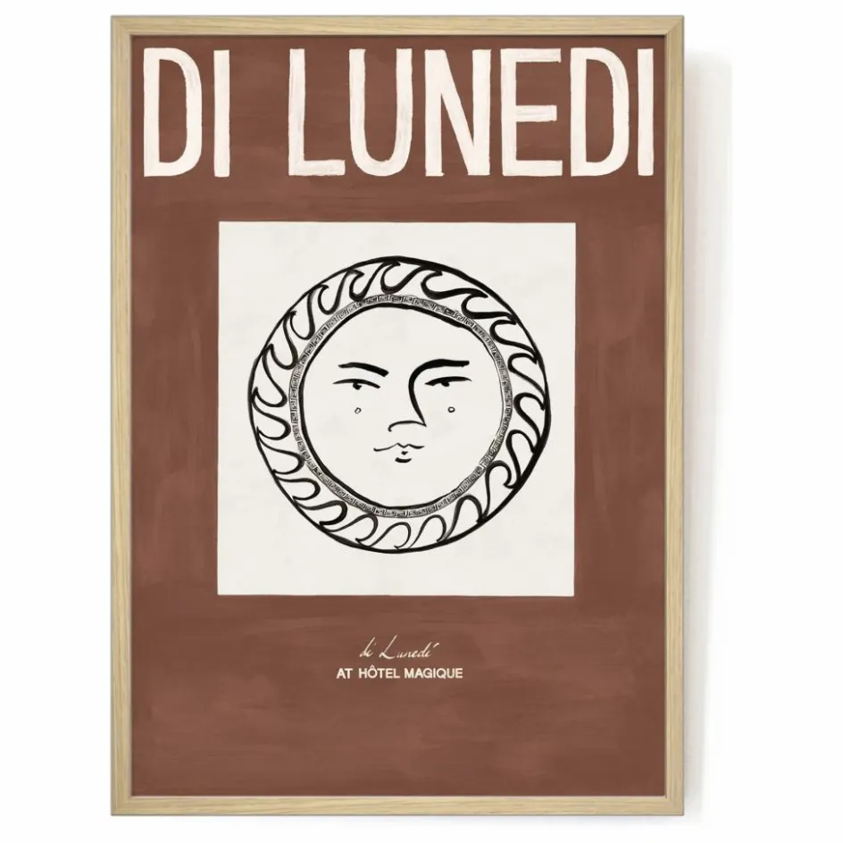 Hôtel Magique Affiche Tabacchi Firenze, Di Lunedi|Enfant Décoration Murale|Déco Murale Enfant