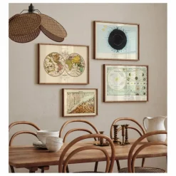 Online The Dybdahl Co. Affiche The Solar System Multicolore