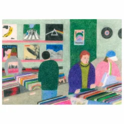 Paper Collective Déco Murale, Papier Peint*Affiche Vinyl Shop par Line Hachem