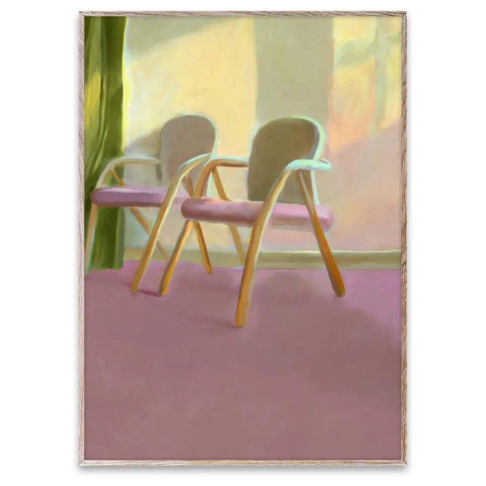 Online Paper Collective Affiche Waiting Room par Misfitting Things | Rose