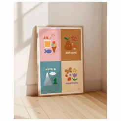 Ma petite vie Décoration Murale*Affiches Les 4 saisons