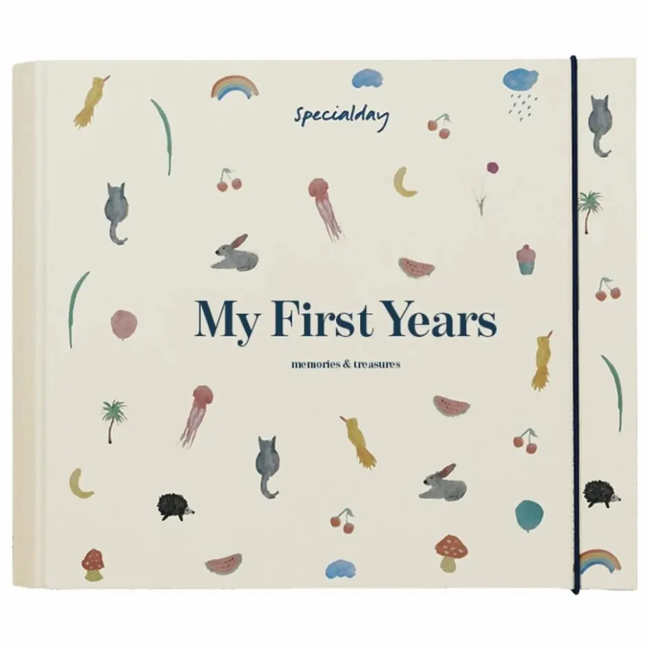 New Specialday Album de naissance My First Years - EN | Crème