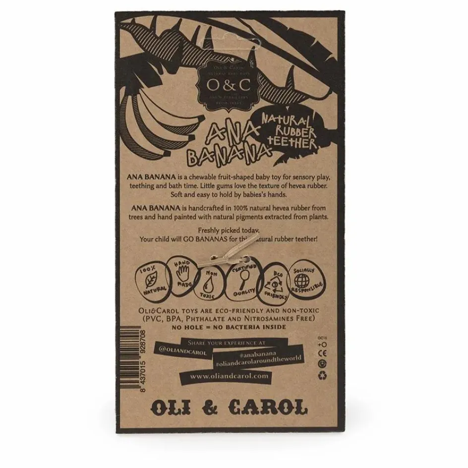 Oli & Carol Ana la banane de dentition || Hochets Et Anneaux De Dentition|Puériculture