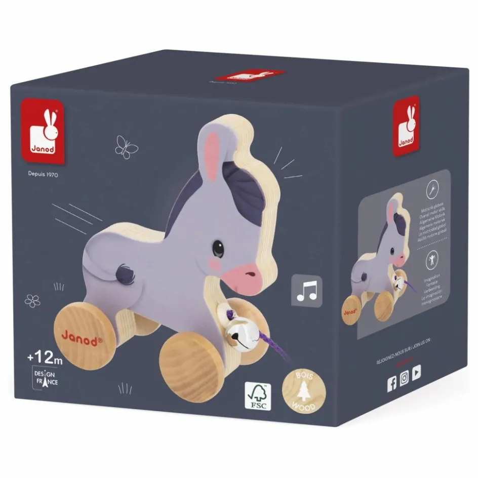 Janod Ane à promener| Jouets D'Éveil|Jouets D'Éveil