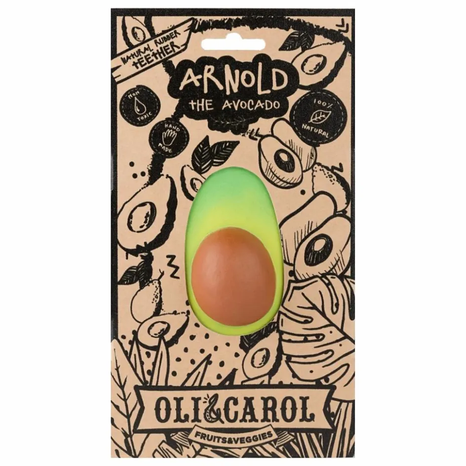 Best Oli & Carol Anneau de dentition Arnold l'avocat Vert