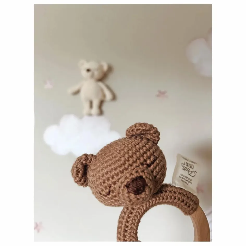 Online Patti Oslo Anneau de dentition Bo l'Ourson | Marron