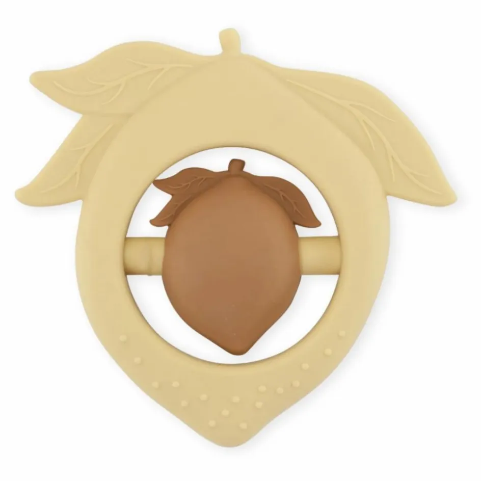 New Anneau de dentition en silicone Citron | Hochets Et Anneaux De Dentition|Vaisselle, Tétines