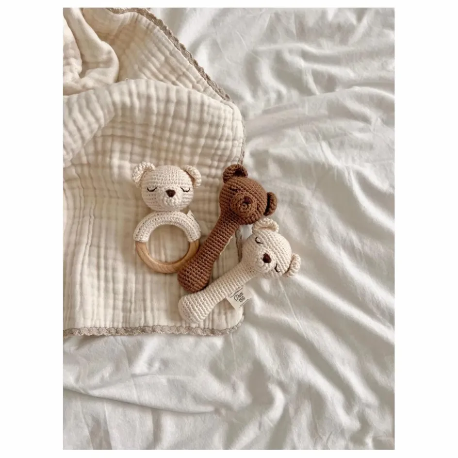 Discount Patti Oslo Anneau de dentition Ours Polaire | Blanc
