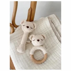 Discount Patti Oslo Anneau de dentition Ours Polaire | Blanc