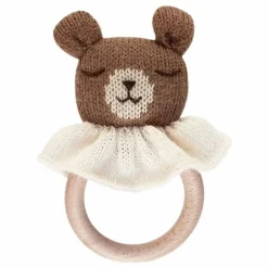 Outlet Main Sauvage Anneau de dentition Ourson | Noisette