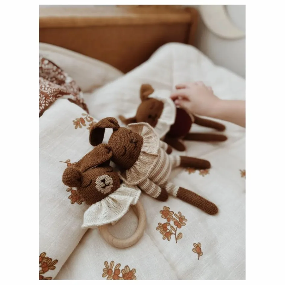 Outlet Main Sauvage Anneau de dentition Ourson | Noisette