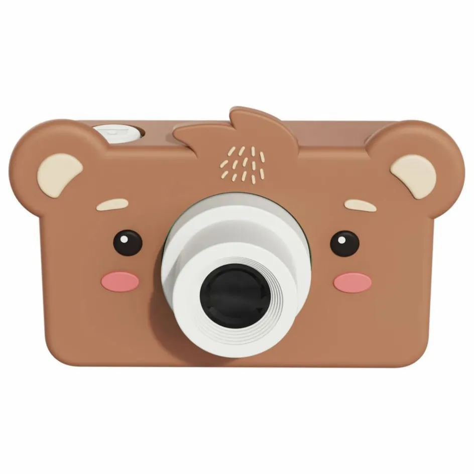 Outlet The Zoofamily Appareil photo Zoo friends - Ourson Marron