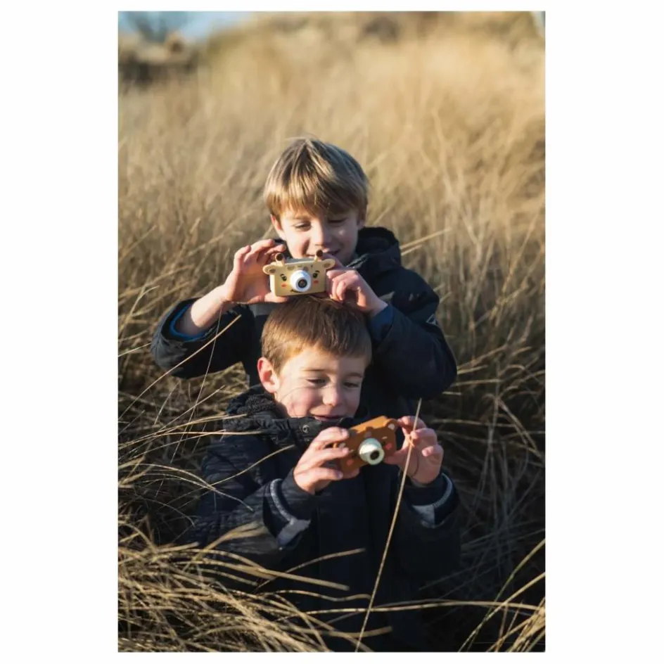 Outlet The Zoofamily Appareil photo Zoo friends - Ourson Marron