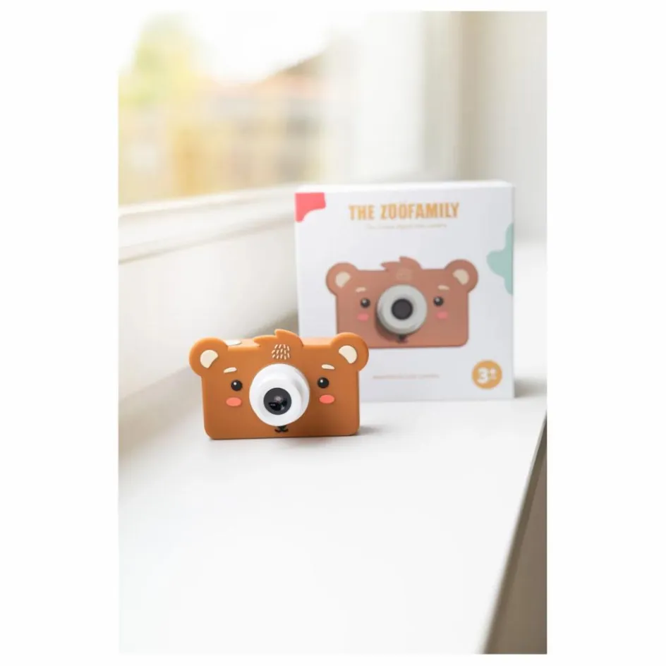 Outlet The Zoofamily Appareil photo Zoo friends - Ourson Marron