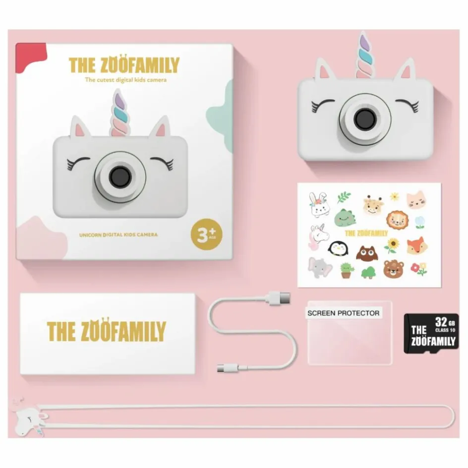 The Zoofamily Jeux High-Tech*Appareil photo Zoo friends - Licorne