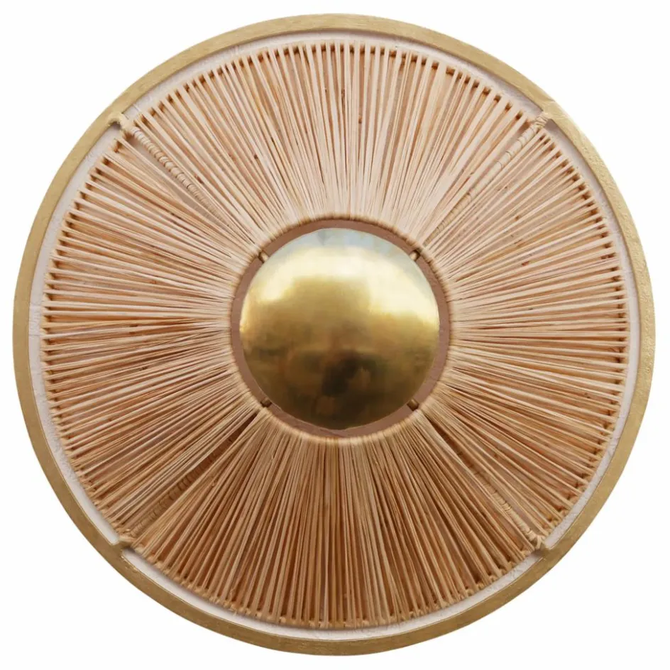 Honoré Applique 1 étage en raphia| Luminaires