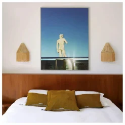 Honoré Luminaires*Applique en raphia |