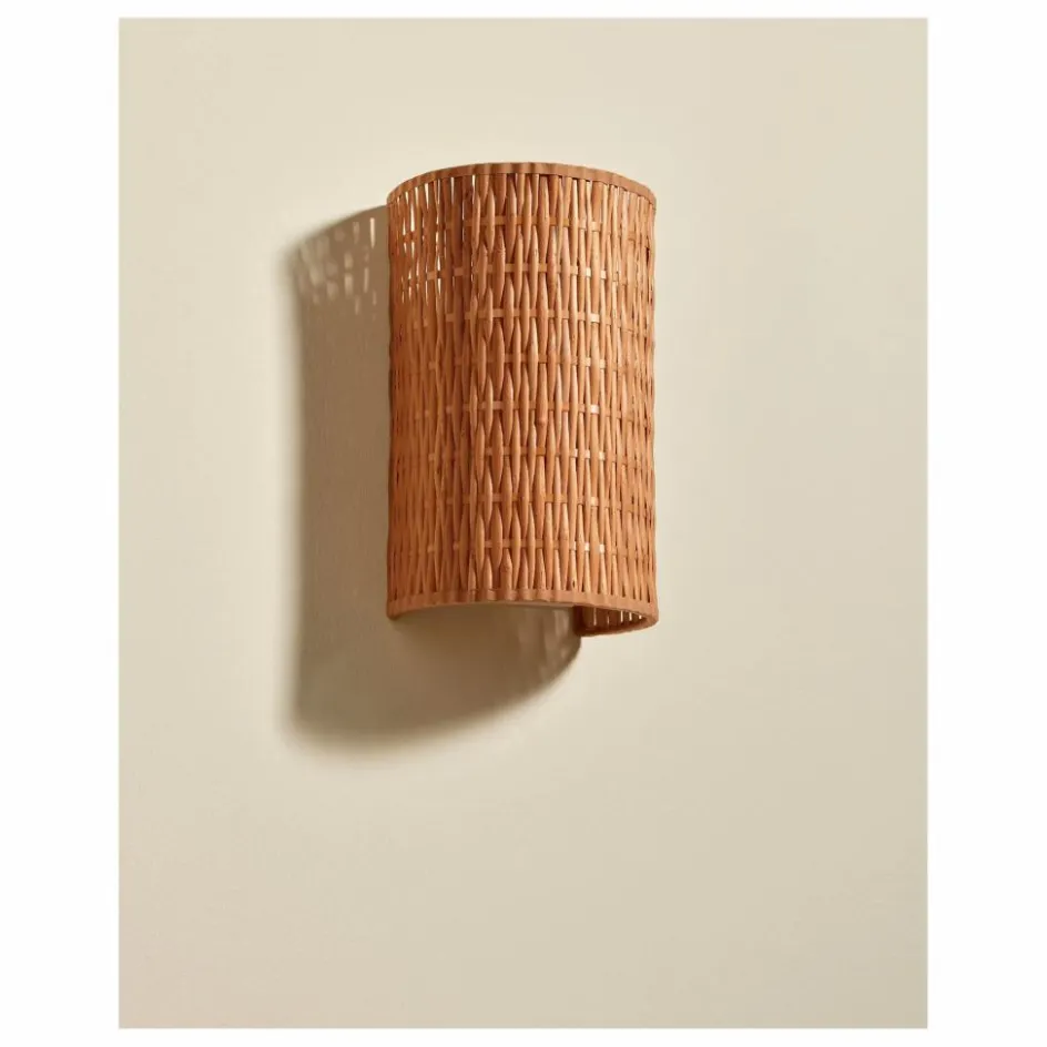 Hot Maison Sarah Lavoine Applique en rotin Halo Naturel