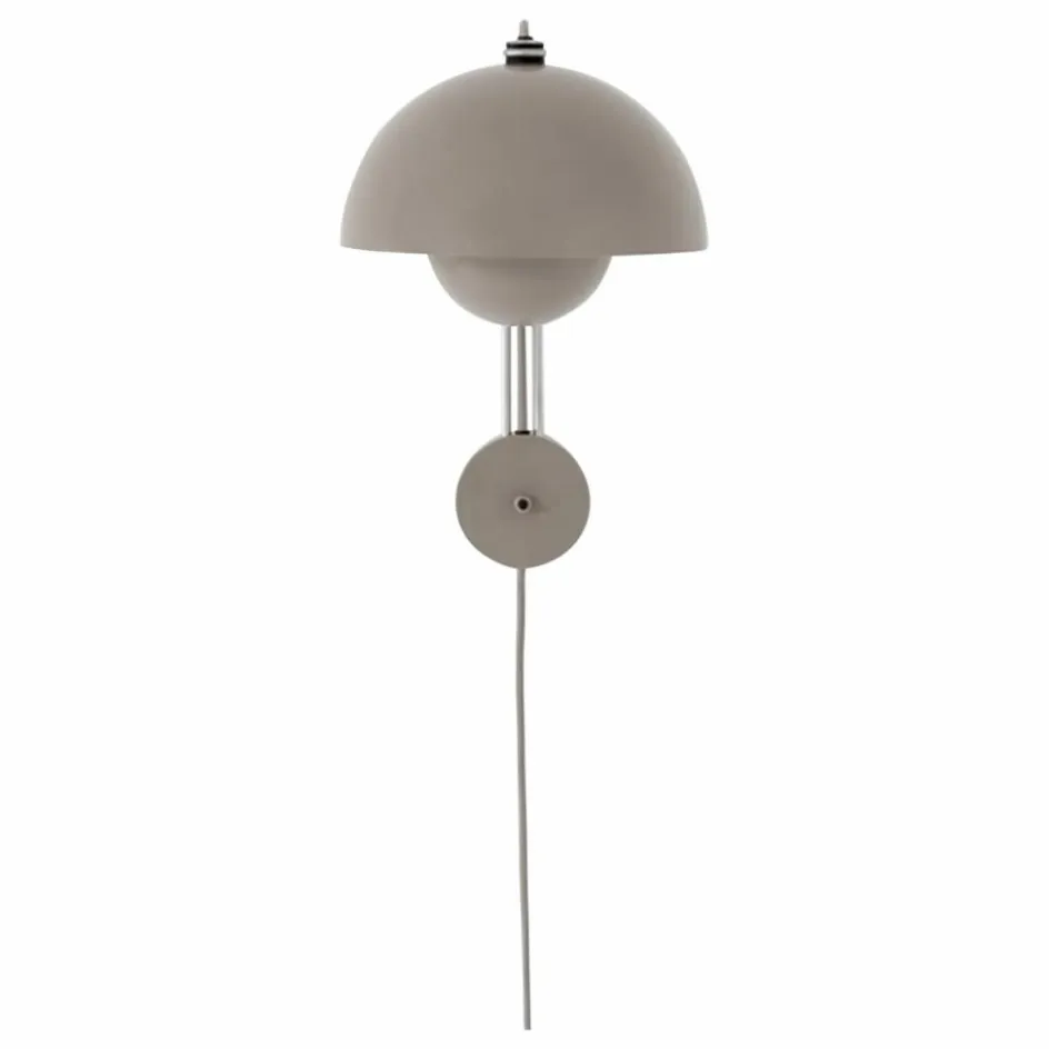 Sale & Tradition Applique Flowerpot VP8 | Gris clair
